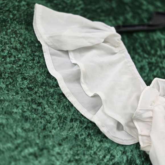 Selfie Leslie White Ruffle Mini Dress - Picture 8 of 12